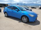 2018 Toyota Yaris Ia Blue vin: 3MYDLBYV4JY324212