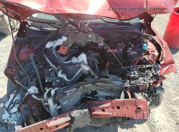 3MYDLBYV5JY330729 2018 TOYOTA YARIS Red Вид задньої частини салону