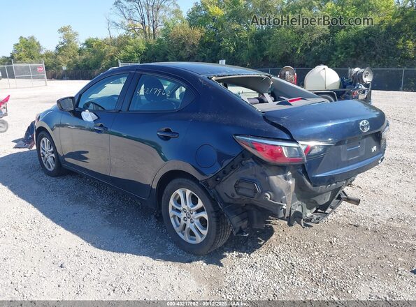 3MYDLBYV6HY163260 2017 TOYOTA YARIS IA Blue Задня ліва чверть