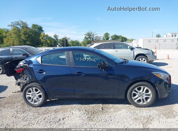 3MYDLBYV6HY163260 2017 TOYOTA YARIS IA Blue Панорамний вид салону 360°