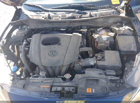 3MYDLBYV6HY163260 2017 TOYOTA YARIS IA Blue Вид ззаду