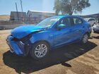 2018 Toyota Yaris Ia Blue vin: 3MYDLBYVXJY324876