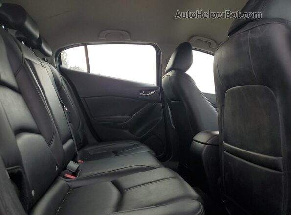 3MZBN1L30JM162485 2018 MAZDA 3 Blue Հետևի նստատեղերի տեսք