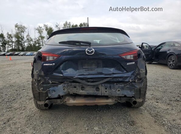 3MZBN1L30JM162485 2018 MAZDA 3 Blue Հետևի տեսք