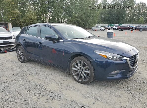 3MZBN1L30JM162485 2018 MAZDA 3 Blue Առջևի աջ