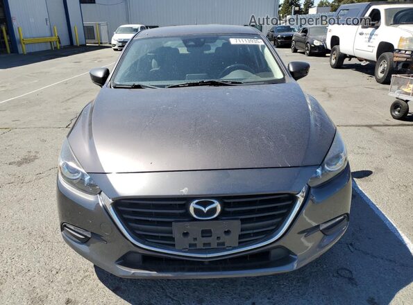 3MZBN1L33JM256540 2018 MAZDA 3 Charcoal წინა ხედი