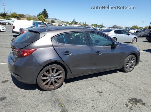 3MZBN1L33JM256540 2018 MAZDA 3 Charcoal უკანა მარჯვენა