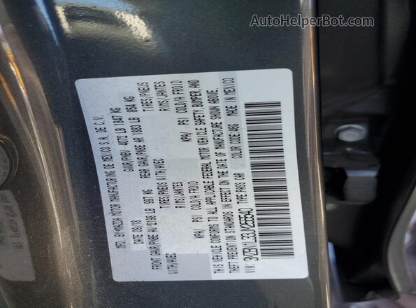 3MZBN1L33JM256540 2018 MAZDA 3 Charcoal ძრავის განყოფილების ხედი