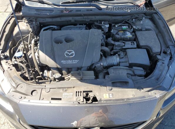 3MZBN1L33JM256540 2018 MAZDA 3 Charcoal უკანა სალონის ხედი