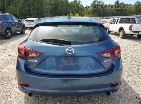 3MZBN1M38JM195247 2018 MAZDA 3 Синий Вид сзади
