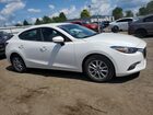 2018 Mazda 3 Sport White vin: 3MZBN1U70JM202713