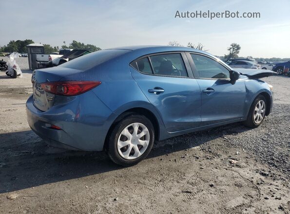 3MZBN1U75JM213304 2018 MAZDA 3 Синий Задняя правая четверть