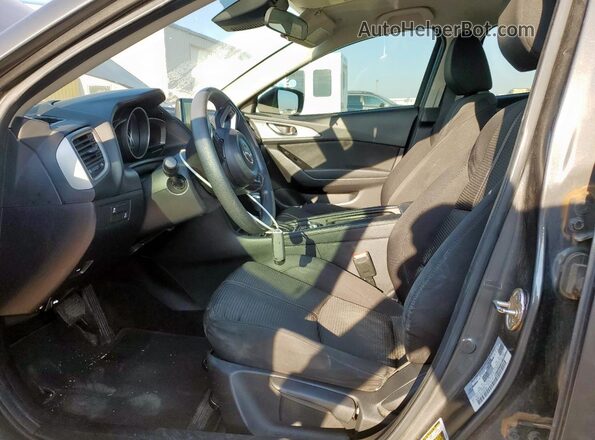 3MZBN1U76JM159768 2018 MAZDA 3 Gray Սալոնի դիմացի տեսք