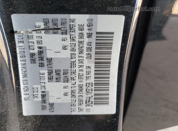 3MZBPAAL1NM301638 2022 MAZDA 3 Black Widok komory silnika