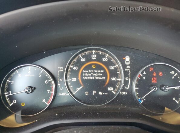 3MZBPAAL1NM301638 2022 MAZDA 3 Black Widok zestawu wskaźników