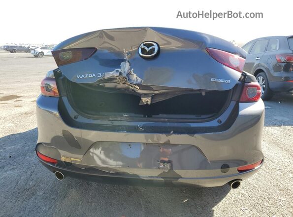 3MZBPABL2MM201674 2021 MAZDA 3 Gray Rear view