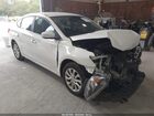 2018 Nissan Sentra Sv White vin: 3N1AB7AP3JL634252