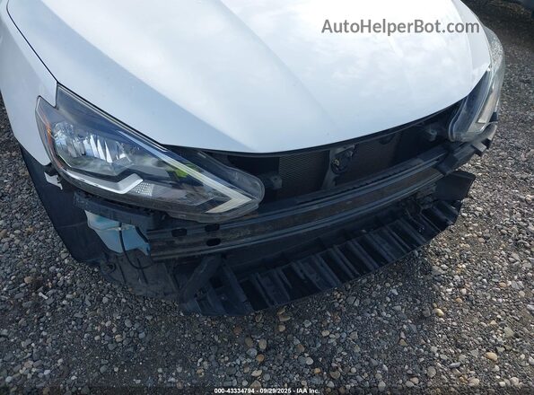 3N1AB7AP5KY267763 2019 NISSAN SENTRA White Widok z przodu
