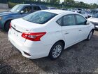 2019 Nissan Sentra Sv White vin: 3N1AB7AP5KY267763
