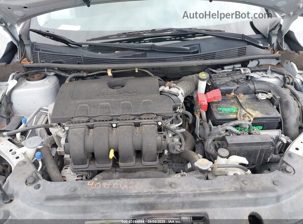 3N1AB7AP6JL646248 2018 NISSAN SENTRA Silver Widok z tyłu