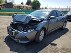 2022 Nissan Sentra S Gray vin: 3N1AB8BV5NY213936