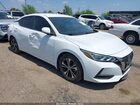 2021 Nissan Sentra Sv Xtronic Cvt White vin: 3N1AB8CV0MY254214