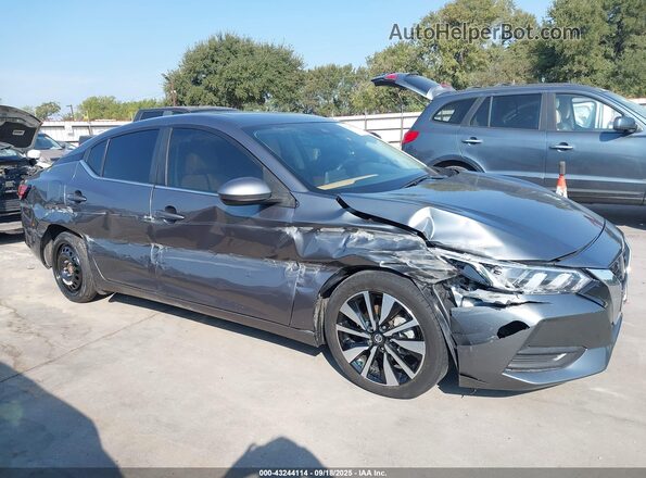 3N1AB8CV0PY235022 2023 NISSAN SENTRA Серый Вид спереди