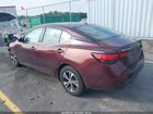 2021 Nissan Sentra Sv Xtronic Cvt Бордовый vin: 3N1AB8CV2MY324070
