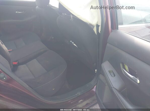 3N1AB8CV2MY324070 2021 NISSAN SENTRA Бордовый Вид наклейки с VIN-кодом