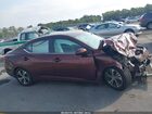 2021 Nissan Sentra Sv Xtronic Cvt Бордовый vin: 3N1AB8CV2MY324070