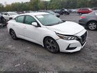 2020 Nissan Sentra Sv Xtronic Cvt Белый vin: 3N1AB8CV4LY219237