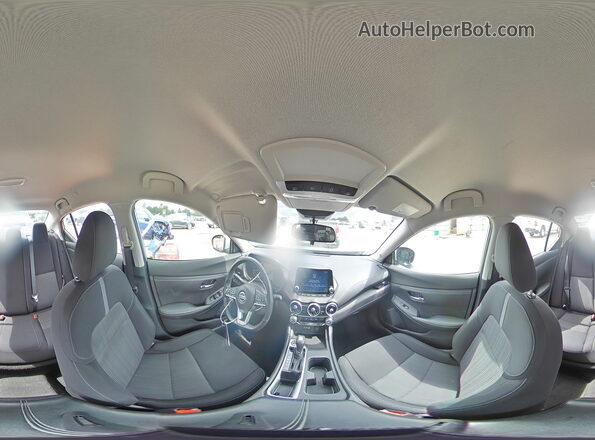 3N1AB8CV4PY229594 2023 NISSAN SENTRA Silver VIN კოდის სტიკერის ხედი