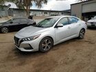 2021 Nissan Sentra Sv Silver vin: 3N1AB8CV5MY311779