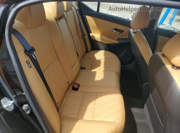 3N1AB8CVXMY207210 2021 NISSAN SENTRA Black Հետևի նստատեղերի տեսք