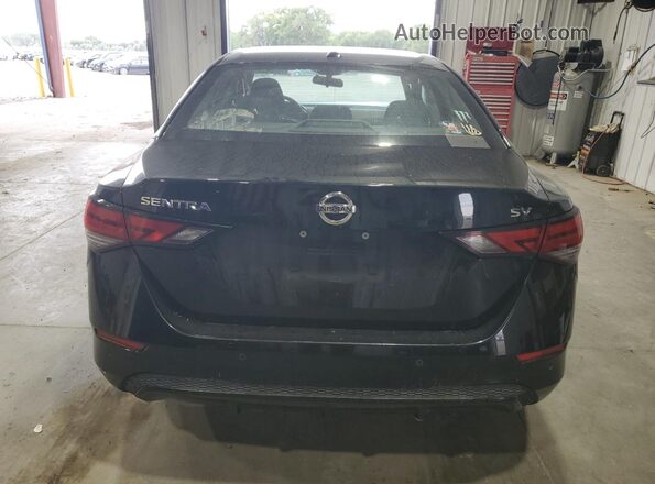 3N1AB8CVXMY254351 2021 NISSAN SENTRA Black Rear view