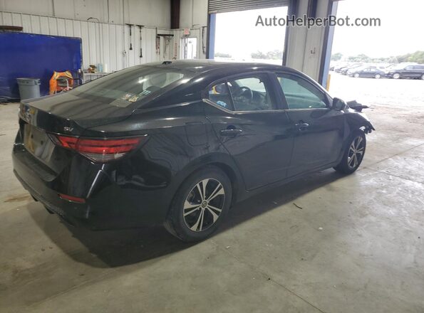 3N1AB8CVXMY254351 2021 NISSAN SENTRA Black Rear right