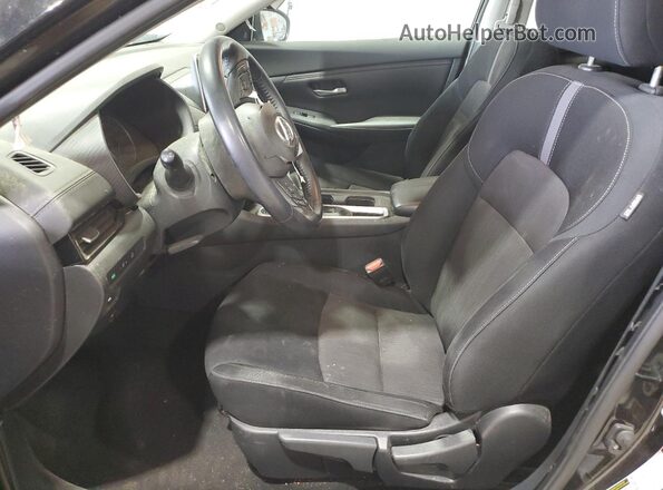3N1AB8CVXMY254351 2021 NISSAN SENTRA Black Front interior view