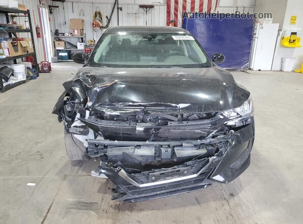 3N1AB8CVXMY254351 2021 NISSAN SENTRA Black Front view