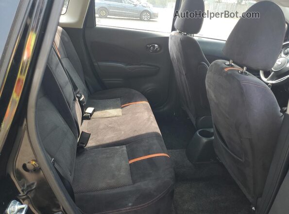 3N1CE2CP1JL359478 2018 NISSAN VERSA Black Vista de los asientos traseros