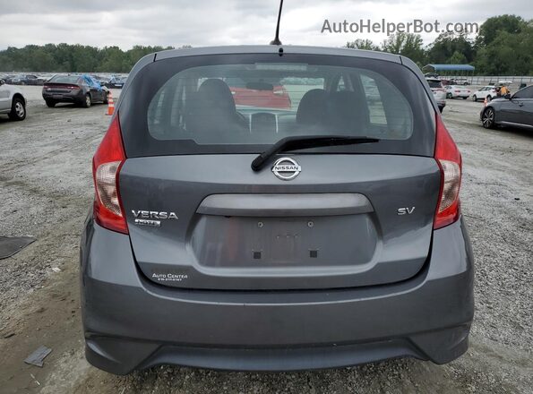 3N1CE2CP3JL352211 2018 NISSAN VERSA Gray Вид ззаду