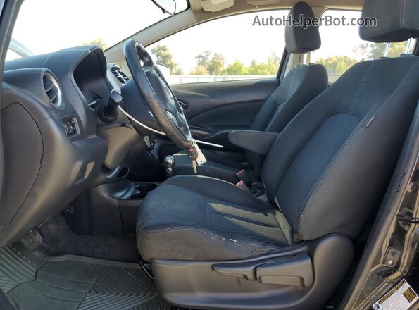 3N1CE2CP4GL373965 2016 NISSAN VERSA Black Widok wnętrza z przodu