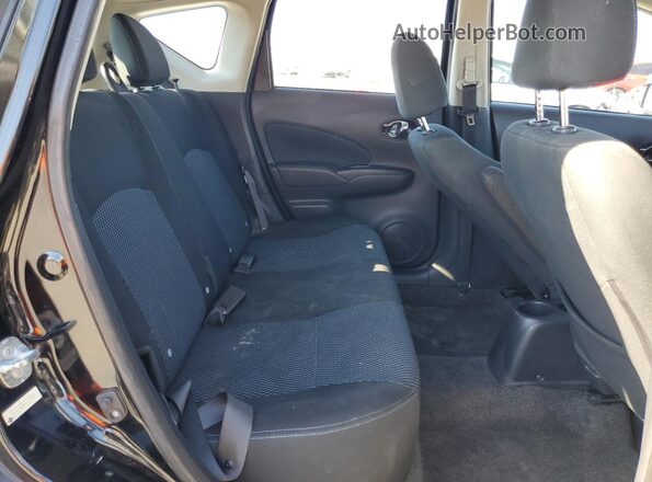 3N1CE2CP4GL373965 2016 NISSAN VERSA Black Widok tylnych siedzeń