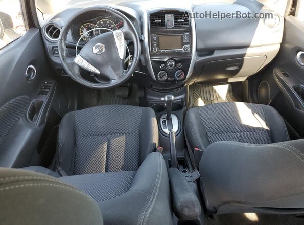 3N1CE2CP4GL373965 2016 NISSAN VERSA Black Widok deski rozdzielczej