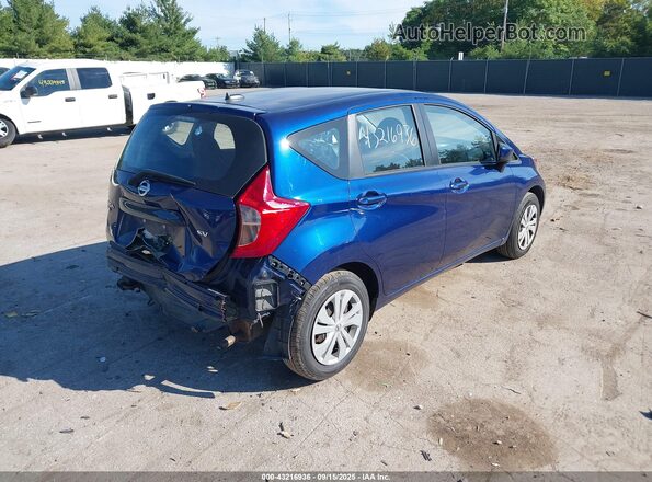 3N1CE2CPXJL354053 2018 NISSAN VERSA NOTE Синий Задняя правая четверть