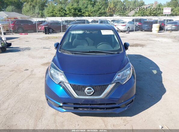 3N1CE2CPXJL354053 2018 NISSAN VERSA NOTE Синий Вид задней части салона
