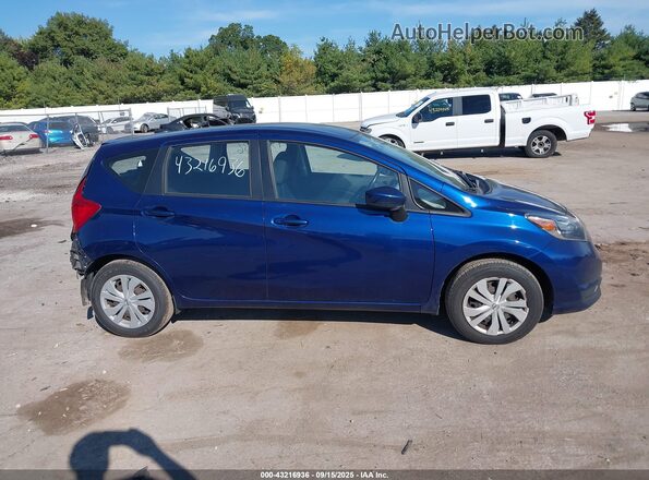 3N1CE2CPXJL354053 2018 NISSAN VERSA NOTE Синий Панорамный вид салона 360°