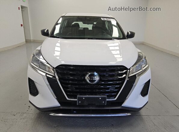 3N1CP5BVXML547769 2021 NISSAN KICKS White წინა ხედი