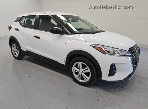 3N1CP5BVXML547769 2021 NISSAN KICKS White წინა მარჯვენა