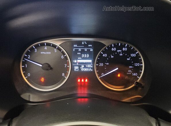 3N1CP5BVXML547769 2021 NISSAN KICKS White ხელსაწყოთა პანელის ხედი
