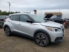2018 Nissan Kicks S Silver vin: 3N1CP5CU2JL543779